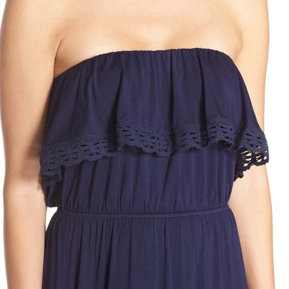 New w/tags Felicity & Coco ruffled strapless dress - Picture 4 of 6